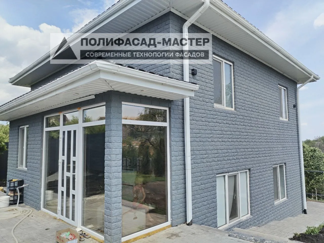 Реконструкция фасада коттеджа